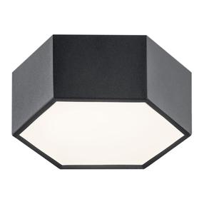 Šviestuvas lubų Argon Arizona 3824, LED, 3000 °K, 1 x 9 W, balta sp. / juoda sp.