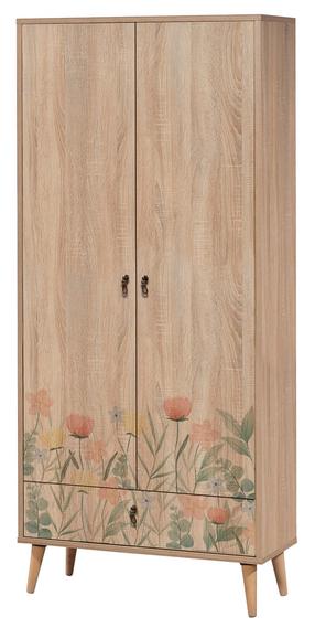 Spinta Kalune Design City Tulip, įvairių spalvų, 45 cm x 80 cm x 190 cm
