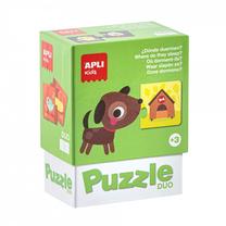 Dėlionė APLI kids, 0.2 cm, įvairių spalvų, 24 vnt.