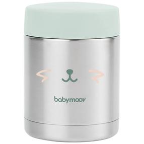 Termoss pārtikai Babymoov Eats Isy A004502, 350 ml, 0 mēn., 9.2 cm, nerūsējošais tērauds, zaļa krās.