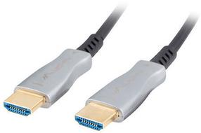 Kaabel Lanberg CA-HDMI-20FB-0200-BK HDMI, HDMI, 20 m, hõbe v.