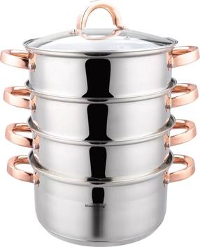 Kastrul Klausberg KB-7733, Ø22 cm, 4 l, roostevaba teras v.