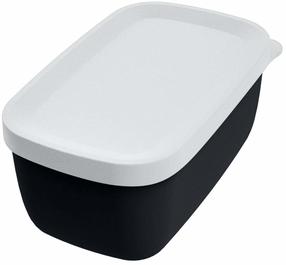 Konteiner toidu jaoks Koziol Candy, 0.5 l, 12.5 cm x 8 cm, must v.