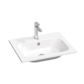Vonios praustuvas Ravak Chrome Slim 70, dolomitas, 70 cm x 49 cm x 15.5 cm, balta sp.