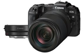 Системный фотоаппарат Canon EOS RP + RF 24-240mm f/4-6.3 IS USM + Mount Adapter EF-EOS R, черный цв.