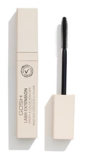Skropstu tuša Gosh Lash Extension, 7 ml, melna krās. 001 black