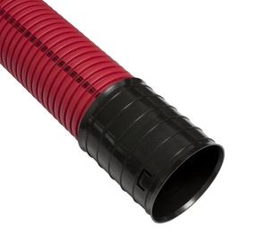 Gofruoti instaliaciniai vamzdžiai su mova Pipelife HDPE D75, 6 m