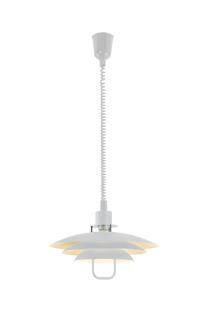 Šviestuvas kabinamas Domoletti ISLE 2023614-WH, E27, 1 x 40 W, balta sp. / balta sp.