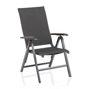 Lauko kėdė Kettler Diamond 0103901-7500, antracito sp., 67 cm x 61.5 cm x 110 cm