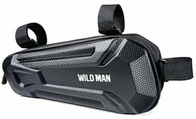 Сумка на велосипедную раму Wild Man XT9 XL GT001170, этиленвинилацетат (eva)/полиуретан, черный цв.