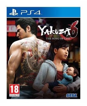 PlayStation 4 (PS4) žaidimas Sega Yakuza 6: The Song of Life, anglų
