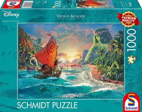 Dėlionė Schmidt Thomas Kinkade Studios: Moana 58030, 49 cm x 69 cm, 1000 vnt., įvairių spalvų