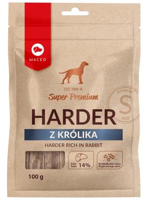 Skanėstas šunims Maced Harder Rich In Rabbit S, triušiena, 0.1 kg