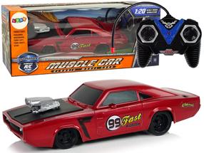  Rc automobilis Lean Toys 10242, 1:20, juoda sp./raudona sp.