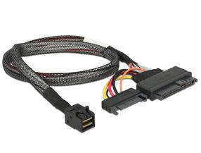 Кабель Delock Cable SFF-8643, 300 м, черный цв.