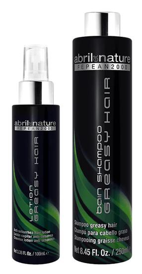 Matu kopšanas produktu komplekts Abril Et Nature Greasy Hair Treatment Pack, 350 ml