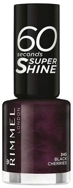 Küünelakk Rimmel London, black cherries v., 8 ml