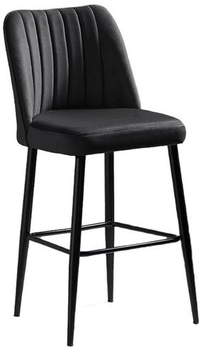 Kėdžių rinkinys Kalune Design Vento 107BCK1144, antracito sp./juoda sp., 45 cm x 49 cm x 99 cm, 2 vnt.