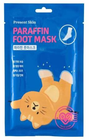 Pėdų kaukė Present Skin Paraffin Moisture, 28 g, 2 vnt.