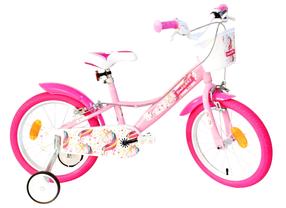 Детский велосипед, детский Bottari Unicorn Star 77440, белый цв./розовый цв., 16", 16″