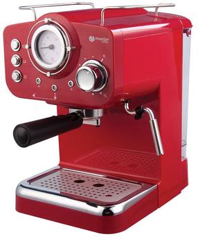 Pusiau automatinis kavos aparatas Master Coffee MC503RED, raudona sp.