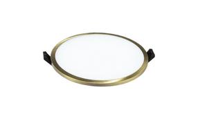 Kinnitatav lamp süvistatav LEDlife, 3000°K, LED, pronks v., 24 W