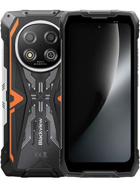 Mobilais telefons Blackview Rock 2, 256 GB, melns krās., oranža krās.