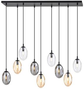 Lampa karināms Emibig Astral 9 BL MIX, E14, 9, caurspīdīga krās./melna krās. / melna krās., 10 x 20 cm