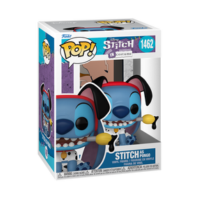 Rotaļlietu figūriņa Funko POP! Stitch (101 Dalmatians Costume) 1462, zila krās./balta krās./melna krās.
