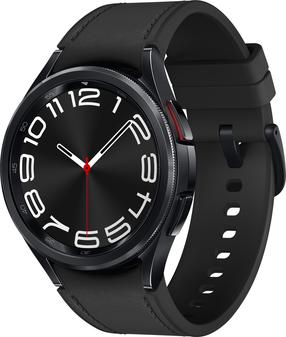 Viedais pulkstenis Samsung Galaxy Watch 6 Classic 43mm LTE, melns krās.