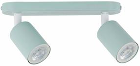 Светильник потолочный TK Lighting Livia, GU10, 2 x 10 Вт, мята цв. / мята цв.