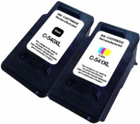 Картридж для струйного принтера Uprint Canon 540/541XL, синий цв./черный цв./красный цв.