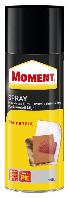 Liim pihustatav Moment Power Spray, 0.4 l, läbipaistev v.