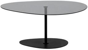 Kavos staliukas Kalune Design Porto, juoda sp./tamsiai pilka sp., 90 cm x 60 cm x 40 cm