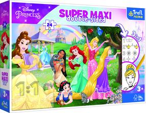 Dėlionė Trefl Happy Disney Princess 41008, 40 cm x 60 cm, 24 vnt., įvairių spalvų