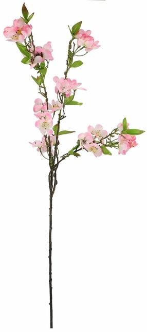 Dirbtinė šakelė Home4you In Garden, žalia sp./rožinė sp., 87.5 cm