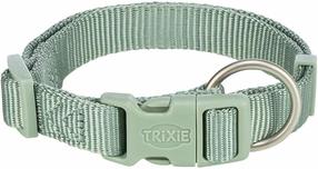 Ошейник для собак Trixie Premium BV, шалфей зеленый цв., 150 - 250 мм x 10 мм, XXS/XS