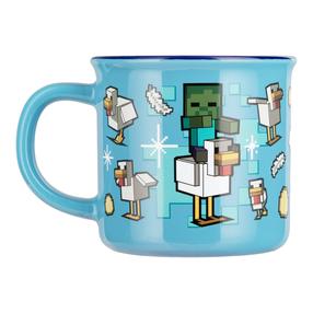 Tass Paladone Minecraft Chicken Jockey, sinine v., 0.35 l