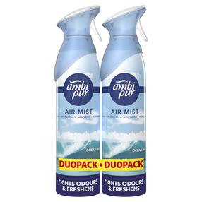 Oro gaiviklis Ambi Pur Ocean Mist, 2 x 185 ml, 0.185 l