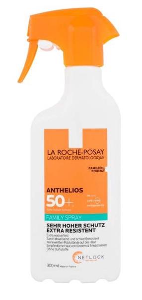 Izsmidzināms līdzeklis iedeguma kopšanai La Roche Posay Anthelios Family Spray SPF50+, 300 ml