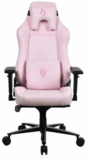 Žaidimų kėdė Arozzi Vernazza Supersoft, 52 x 49 x 134 - 143 cm, rožinė sp.