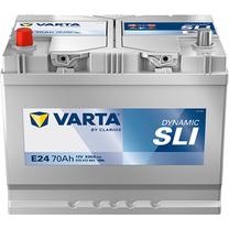 Akumuliatorius Varta SLI E24, 12 V, 70 Ah, 630 A
