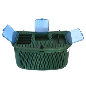 Kalastuskast Plastilys, 34 cm, 690 g, sinine v./roheline v.