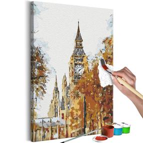 Tapymas pagal skaičius Artgeist Autumn In London MA_0387, 40 x 60 cm