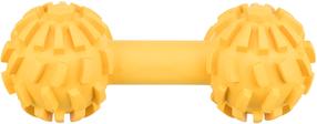 Rotaļlieta sunim, graužammanta suņiem Trixie Dumbell 33360, 17 cm, dzeltena krās.