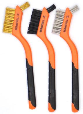 Harjade komplekt Truper Wire Brush Set, 10 mm x 16 mm, universaalne, 3 tk