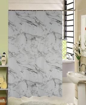 Dušo užuolaida Domoletti, pilka, 180 cm x 180 cm