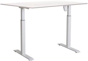 Arvutilaud reguleeritava kõrgusega Sun-Flex EasyDesk Adapt I, 160 cm x 80 cm, 70 - 118 cm, valge v.