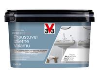 Emaliniai dažai, universalūs V33 Renovation Perfection Sanitary, pusiau matinis, 1 l, balta sp.