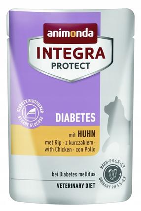 Mitrā kaķu barība Animonda Integra Protect Diabetes, vistas gaļa, 0.085 kg